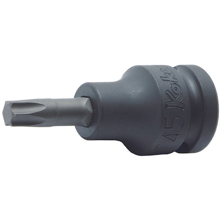 Ko-Ken Bit Socket TORX T55 60mm 1/2 Sq. Drive, 14025.60-T55 14025.60-T55